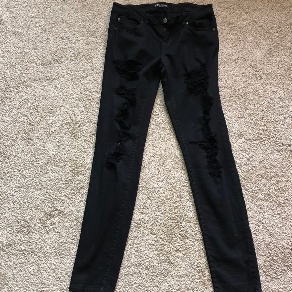 Distressed Jeans